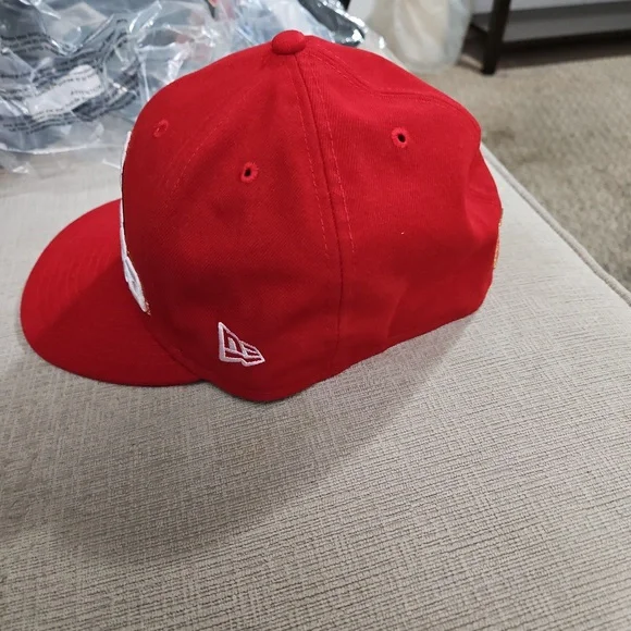 Red San Francisco 49ers Embroidered Cap. New Without Tags. - Picture 4 of 6